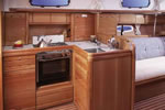 Bavaria 37 Cruiser kitchen