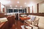 Yacht charter in Croatia - Beneteau Swift Trawler 42 - salon