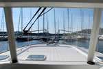 Motor yacht charter in Croatia - Beneteau Swift Trawler 42 - view from the salon