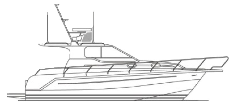 Greenline 48 Fly - Hybrid Hull Design