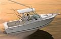 Albemarle 268xf Express Fisherman - in action - boat charter Croatia