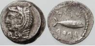 coins - images of tuna