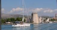 Barche a vela in Trogir