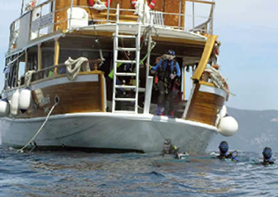 Nautilus Beds on Motor Sailer Scedro Technical Data And Equipment