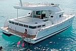Lagoon Power 44 - najam motornih katamarana Hrvatska - platforma za kupanje