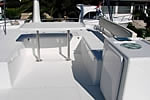 Lagoon Power 44, stol i sjedista na flybridge-u