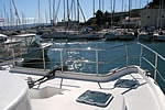 Lagoon Power 44 Hrvatska, pogled s prove