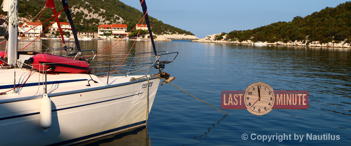 Last minute offer - Sailing boat charter in Croatia