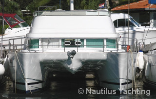 Power catamaran Lagoon Power 44 last minute charter