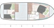 Layout 2 - berths in cabins