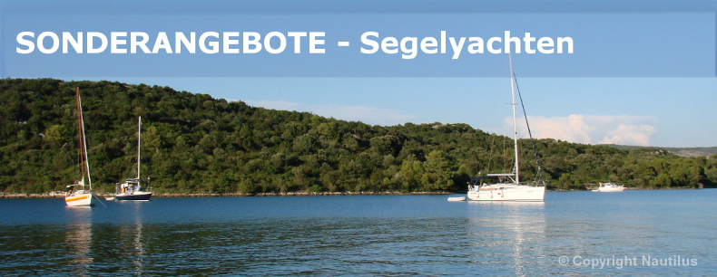 Spezialangebot - Segelboot Charter Kroatien