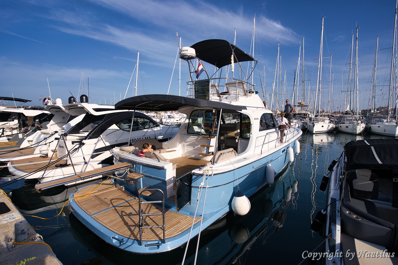 Adriana 44 Fly u charter bazi Adriana 44 Fly, spremna za charter.