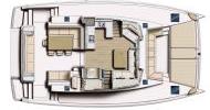 Bali 4.5 Katamaran Layout
