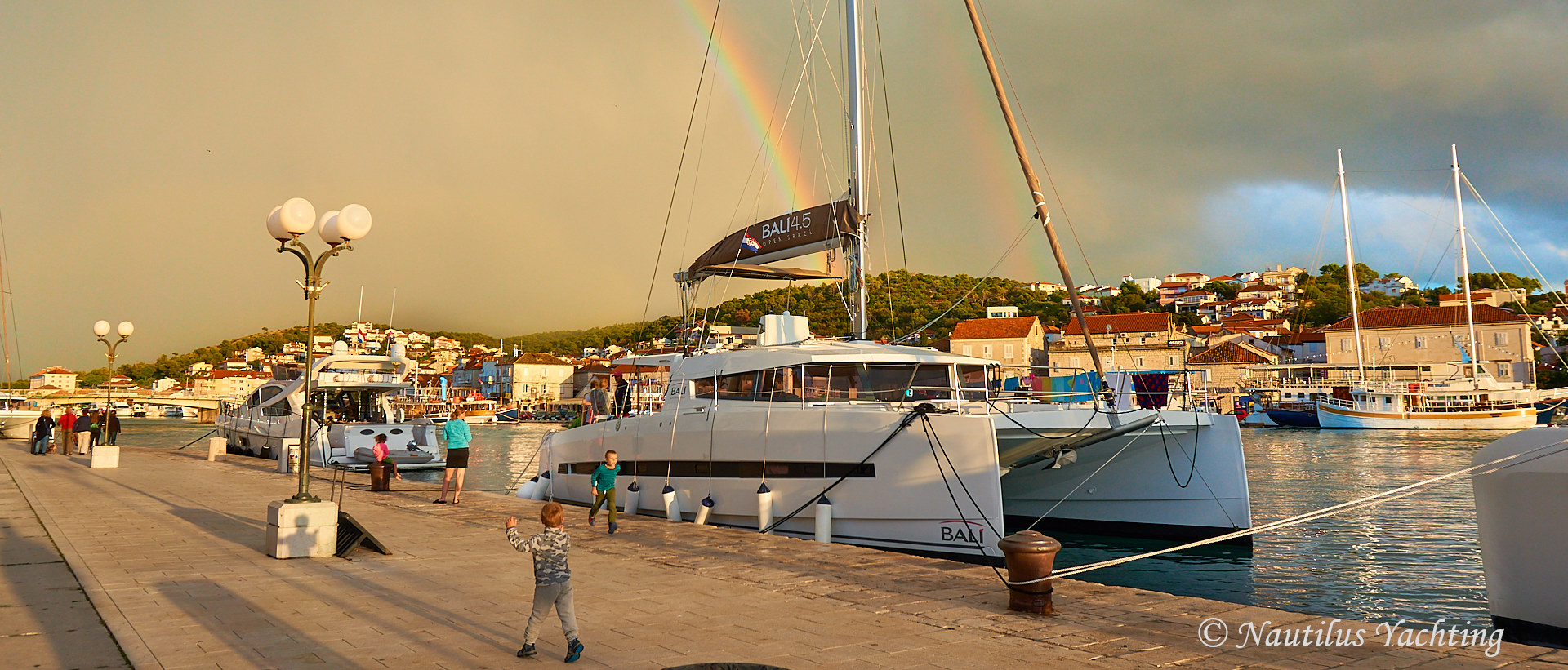 Charter Bali 4.5 catamaran, Trogir, Croatia