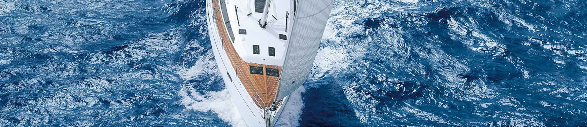 Sailboat Bavaria Cruiser 51 at sea