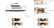 Fountaine Pajot MY 37 - 3 and 4 cabins version