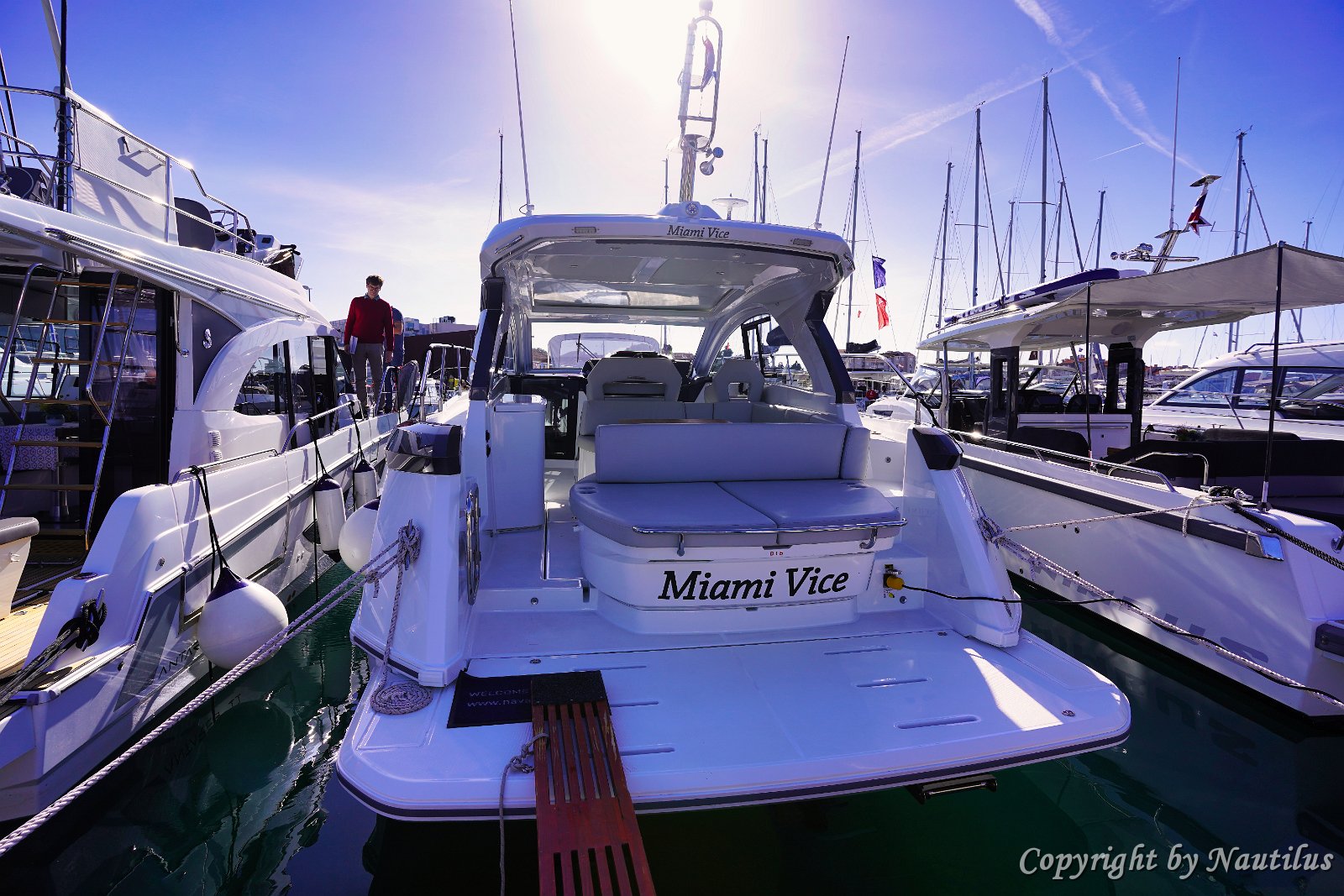 Motor Yacht 'Miami Vice' The Gran Turismo 41 lives up to her name – fast, stylish, and exciting.