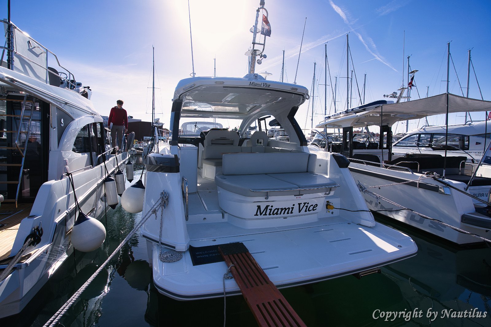 Water Sports Ready With a robust dinghy and easy water access, this yacht is perfect for active holidays.