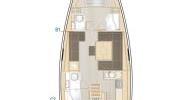 Hanse 458 with 3 cabins