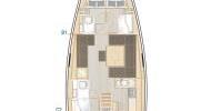 Hanse 458 with 4 cabins 