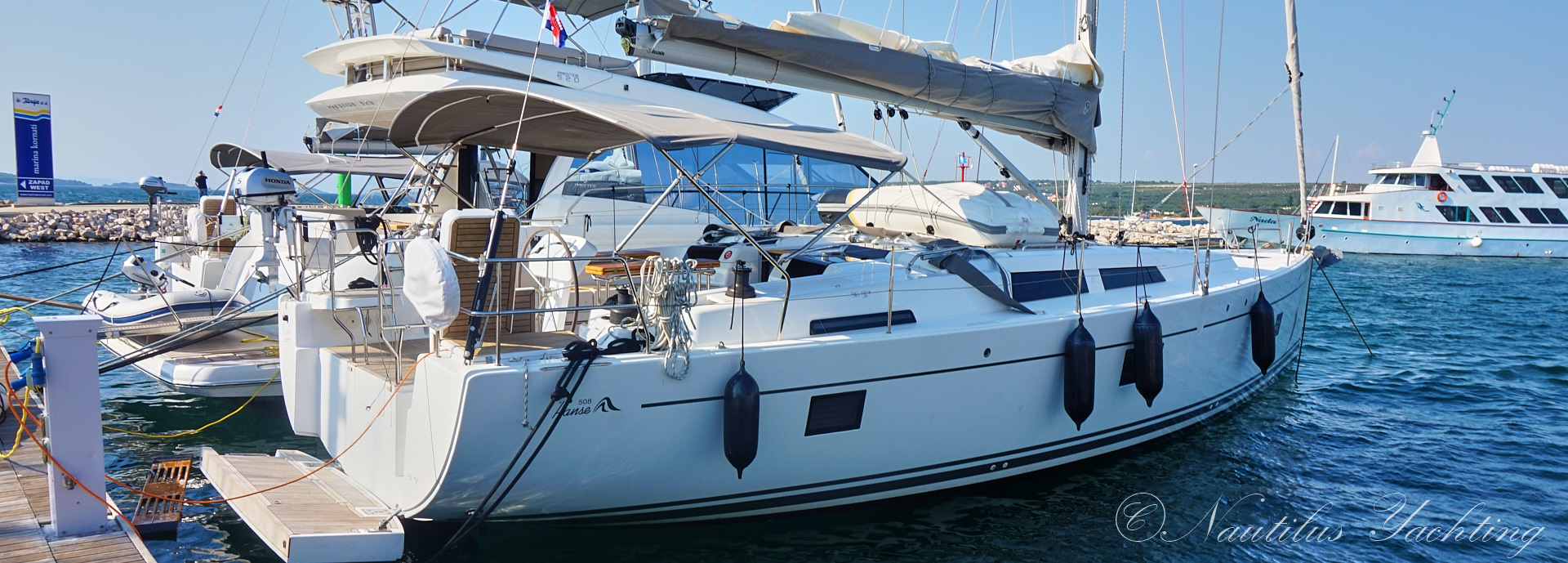 Hanse 508 - Sailing yacht charter in Croatia