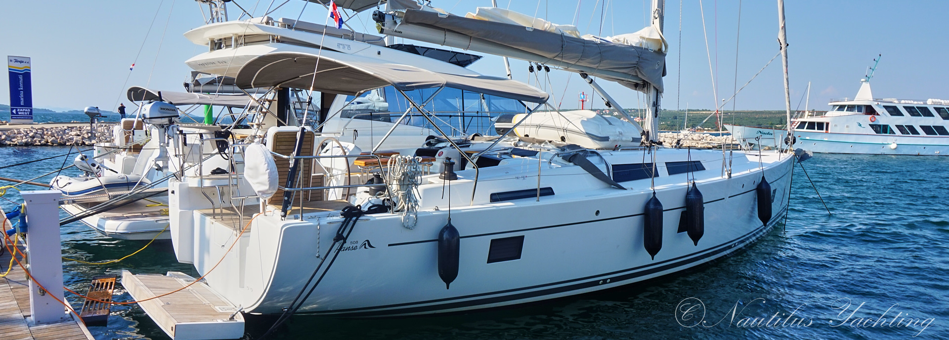 Hanse 508 - Segelyacht Charter Kroatien