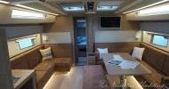 Salon area on Hanse 548