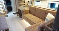 Hanse 548 - seating area in the boat salon