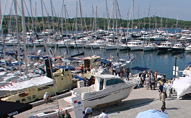 Yacht charter marina Mandalina Sibenik, Dalmatia