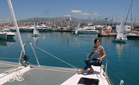 Najam katamarana u Hrvatskoj, marina Split