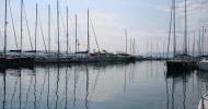 Boats in marina Kaštela