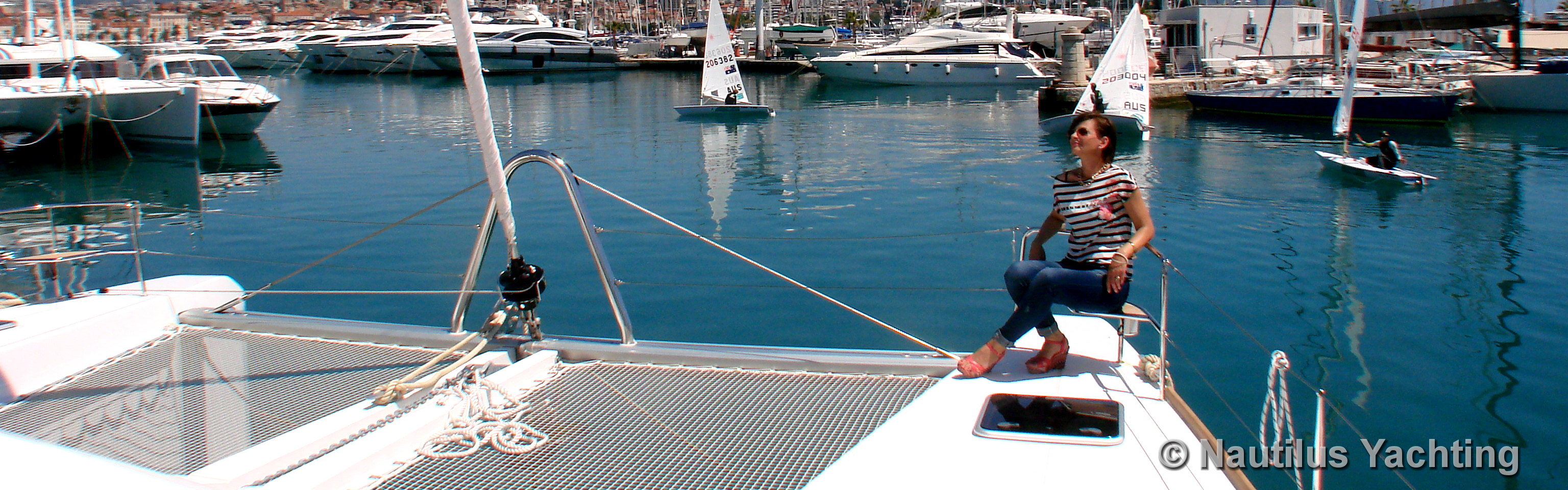 Catamaran charter in Croatia