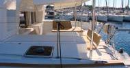 Sailing catamaran Lagoon 450 F aft