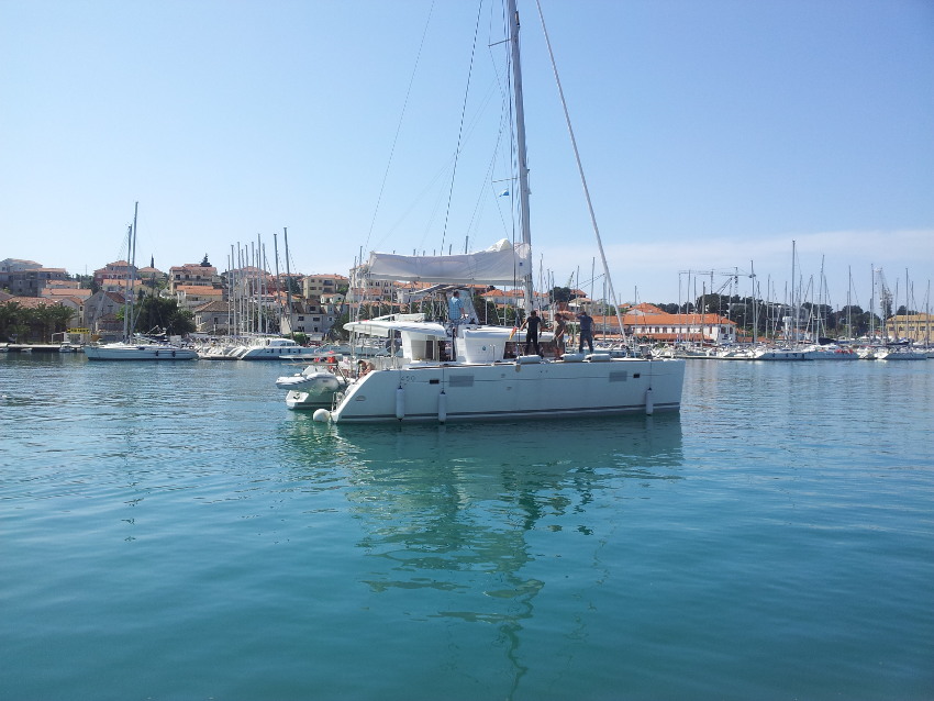 Catamaran charter in Croatia - Lagoon 450F