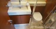 Toilette - Gästekabine, Prestige 520 Fly