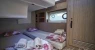 Cabin on the yacht Swift Trawler